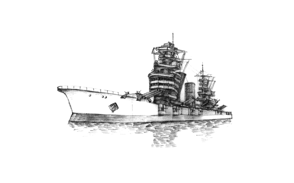 Зачем во время войны корабли расскрашивали черно-белыми полосами
